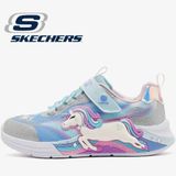 Skechers Unicorn Chaser 302298L-SMLT Işıklı Ortopedik Çocuk Spor Ayakkabı