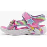 Skechers Unicorn Dreams Sandal-Dreamy Unicorns Büyük Kız Çocuk Pembe Işıklı Sandalet 303107L Pkmt