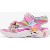 Skechers Unicorn Dreams Sandal Küçük Kız Çocuk Pembe Işıklı Sandalet 303107N Pkmt
