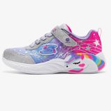 Skechers Unicorn-Driams Wisfhul Magic Lights Kids Shoes Lastik Bağcıklı Cırtlı Işıklı Günlük Çocuk Ayakkabısı Mor