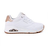 Skechers Uno - Golden Air 177094-WHT Kadın Spor Ayakkabı Beyaz