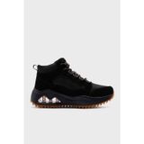 Skechers Uno Peaks-Street Hikes Kalın Tabanlı Süet Detaylı Bilekli Bayan Bot 177550 BBK SİYAH