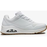 Skechers Uno - Stand On Air Beyaz Erkek Sneakers Suni Deri Poliüretan Tabanlı Konforlu Ayakkabı