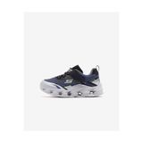 SKECHERS VORTEX 2.0 Küçük Erkek Çocuk Işıklı Spor Ayakkabı, 24, 400605N SLBK, gri, Erkek çocuk
