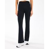 Skechers W Basic Flare Legging Kadın Tayt - S2510201 Nefes Alabilir Kumaş ile Antrenman ve Günlük Kullanım - Siyah