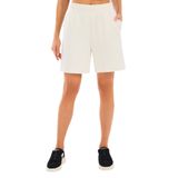 SKECHERS W Essential 5 Inch Sweatshort Kadın Offwhite Şort, Offwhite, XS
