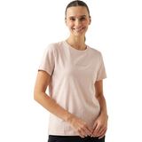 Skechers W Essential Crewneck T-Shirt Kadın Açık Pembe Tshirt S2510029-0441 - XS