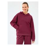 SKECHERS W Essential Hoodie Sweatshirt Kadın Bordo Sweatshirt S2610013-3877