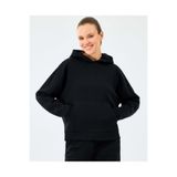 SKECHERS W Essential Hoodie Sweatshirt Kadın Siyah Sweatshirt S2610013-3817