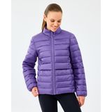 Skechers W Essential Outerwear Padded Jacket Kadın Mor Mont S231240-0277 - XS