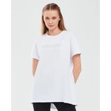 Skechers W Graphic Tee Crew Neck Beyaz Kadın T-shirt