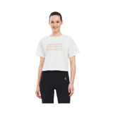 Skechers W Graphic Tee Shiny Logo T-Shirt Kadın Off White Tshirt M