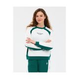 SKECHERS W LW Fleece Loose Fit Sweatshirt Kadın Beyaz Sweatshirt S2610028-3855