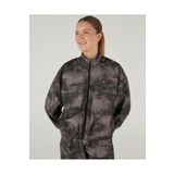 SKECHERS W Micro Collection Rain Jacket Kadın Siyah Yağmurluk S242121-001
