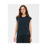 SKECHERS W Soft Touch Loose Fit T-Shirt Kadın Siyah Tshirt S2610047-3817