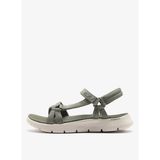 Skechers Yeşil Kadın Sandalet 141451 OLV GO WALK FLEX SANDAL - SU
