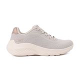 Skechers Zapatilla Bobs Squad Waves Mujer 117679-OFWT Kadın Spor Ayakkabı Bej