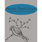 Sketch, Trace, Color: A sketchbook strewn with traceable images