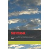 Sketchbook: 120 pages for artists, technical draftsmen, students and pupils