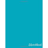 Sketchbook: 8.5 x 11 Large Sketch book, Baby Blue Cover, Blank Book for Drawing, Sketching, Doodling, Writing (Notebook, Journal) White Paper, 100 Unlined Blank Pages