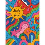 Sketchbook for Budding Artists: Drawing pad for Kids, Teens and Adults. 150 pages of quality blank paper for Sketching or Doodling. Perfect hardback journal for every arty needs.