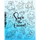 Sketchbook for Kids - Under the Sea Cover: Drawing Pad - Large Blank Pages For Sketching, Drawing, and Doodling - 8.5" X 11"