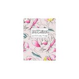 Sketchbook: Large Size 8.5X11 Inches, 110 Pages, With Page Number, Watercolor Floral Cover 3