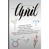 Sketchbook with April Cover: for all artist's drawings and doodles