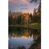 Sketchbook with Fall Mountains Cover: for all artist's drawings and doodles