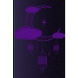 Sketchbook with Moon Lamps Cover: for all artist's drawings and doodles