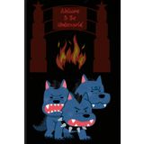 Sketchbook with Three-Headed Guard Dog Cover: for all artist's drawings and doodles