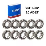 Skf 6202-2Rsh/C3 Sabit Bilyalı Rulman 15X35x11 Mm - 10 Adet