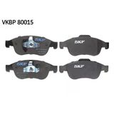 Skf Vkbp80015 Ön Fren Balatası Megane Iıı 09 Scenic Iıı 09 Fluence 10 Duster 10 Lodgy 12 Captur I 13 1.5 Dcı 1.6 16V 410600379R