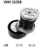 Skf Vkm31058 V Kayışı Gergisi Komple Vw Amarok 10 Caddy 11 Crafter 06 16 Golf 07 14 Passat 08 15 Polo 01 60573075