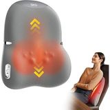SKG TS700 Kablosuz Sırt ve Bel Masaj Aleti | 4D Shiatsu Tüm Sırt Masajı | 40 cm Ultra Uzun Gövde | Hızlı Isıtma (45–55°C) | Ultra İnce Tasarım | Type-C Şarj | Ev & Ofis Kullanımı