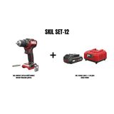 Skıl Set-12 (Skıl Compact 3065Ca Akülü Matkap Vidalama+Skıl 3136Aa 2,0Ah Li + 2.4A Şarj Cihazı Promo)