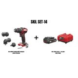 Skıl Set-14 (Skıl Compact 3066Ca Akülü 4Xbaşlıklı Matkap Vidalama+Skıl 3136Aa 2,0Ah Li + 2.4A Şarj Cihazı Promo)