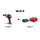 Skıl Set-15 (Skıl Xp 3080Ca Akülü Matkap Vidalama+Skıl 3136Aa 2,0Ah Li + 2.4A Şarj Cihazı Promo)