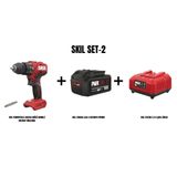 Skıl Set-2 (Skıl Powertools 3021Ca Akülü Darbeli Matkap Vidalama+Skıl 3104Aa 4,Ah Li Batarya Promo+Skıl 3122Aa 2,4 A Şarj Cihazı)