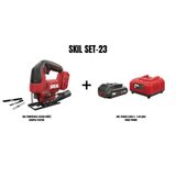 Skıl Set-23 (Skıl Compact 3440Ca Akülü Dekupaj Testere+Skıl 3136Aa 2,0Ah Li + 2.4A Şarj Cihazı Promo)