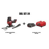 Skıl Set-24 (Skıl Compact 3440Ca Akülü Dekupaj Testere+Skıl 3136Aa 2,0Ah Li + 2.4A Şarj Cihazı Promo)