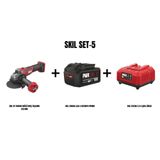 Skıl Set-5 (Skıl Xp 3930Cb Akülü Avuç Taşlama 125 Mm+Skıl 3104Aa 4,Ah Li Batarya Promo+Skıl 3122Aa 2,4 A Şarj Cihazı)