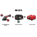 Skıl Set-6 (Skıl Xp 3930Fa Akülü Avuç Taşlama 125 Mm Çantalı+2Xskıl 3104Aa 4,Ah Li Batarya Promo+Skıl 3122Aa 2,4 A Şarj Cihazı)