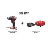 Skıl Set-7 (Skıl Compact 3075Ca Akülü Darbeli Matkap Vidalama+Skıl 3136Aa 2,0Ah Li + 2.4A Şarj Cihazı Promo)