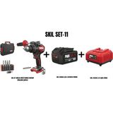 Skil Skıl Set-11 (Skıl Xp 3085JA Akülü Darbeli Matkap Vidalama Çantalı+Skıl 3104AA 4,ah Li Batarya Promo+Skıl 3122AA 2,4 A Şarj Cihazı)