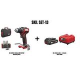Skil Skıl Set-13 (Skıl Compact 3065JA Akülü Matkap Vidalama Çantalı+Skıl 3136AA 2,0AH Li + 2.4A Şarj Cihazı Promo)