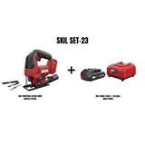 Skil Skıl Set-23 (Skıl Compact 3440CA Akülü Dekupaj Testere+Skıl 3136AA 2,0AH Li + 2.4A Şarj Cihazı Promo)