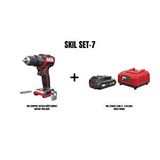 Skil Skıl Set-7 (Skıl Compact 3075CA Akülü Darbeli Matkap Vidalama+Skıl 3136AA 2,0AH Li + 2.4A Şarj Cihazı Promo)