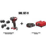 Skil Skıl Set-9 (Skıl Compact 3076CA Akülü 4xbaşlıklı Darbeli Matkap Vidalama+Skıl 3136AA 2,0AH Li + 2.4A Şarj Cihazı Promo)
