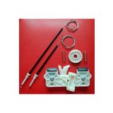 skilit samsun oto kilit Ford Fiesta Mk5 2002-2008 Arası Uyumlu Ön Sol Cam Kriko Teli Ve Tamir Seti